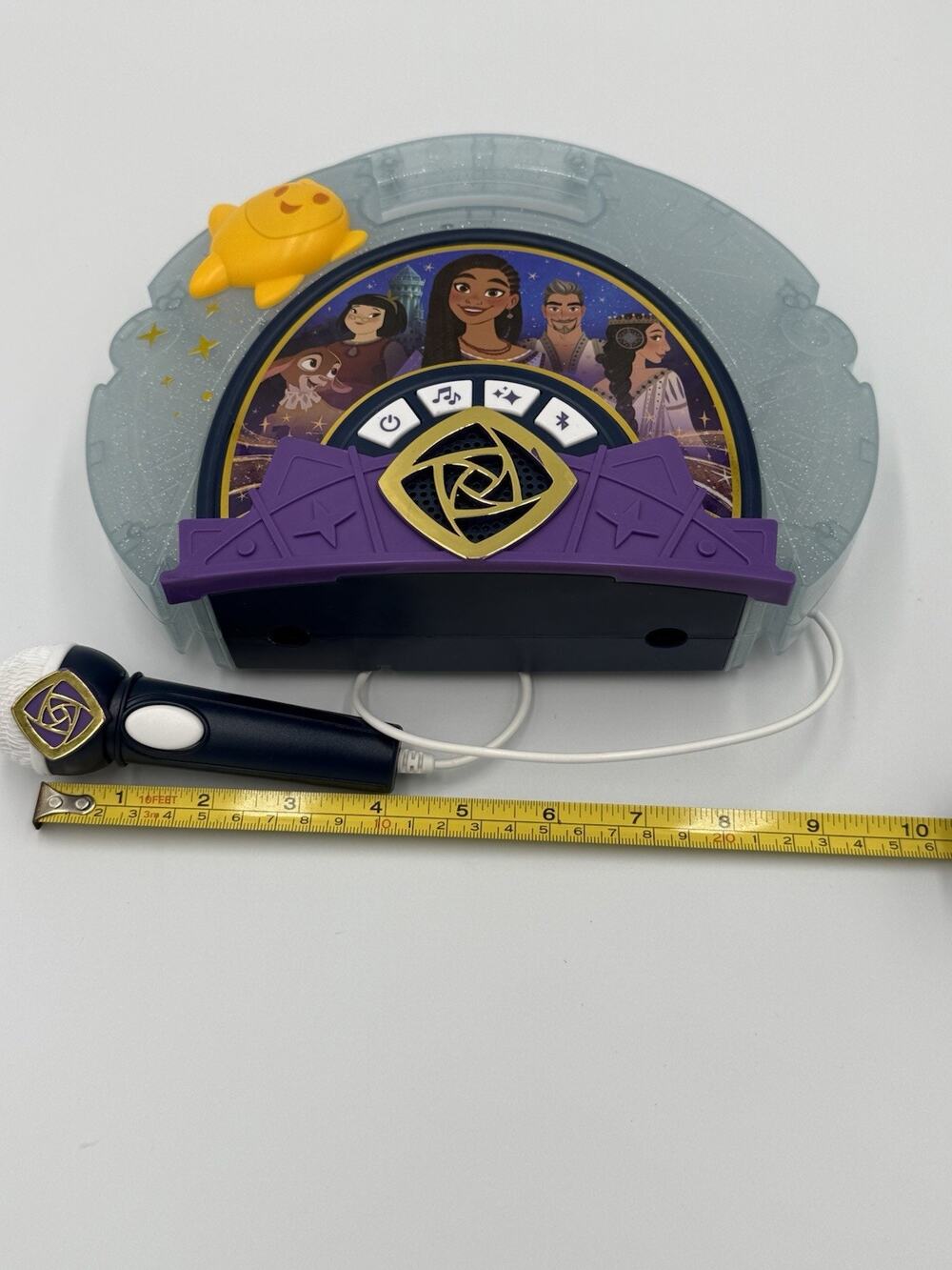 Disney WISH Sing-Along Kids Boombox Bluetooth & Working Mic